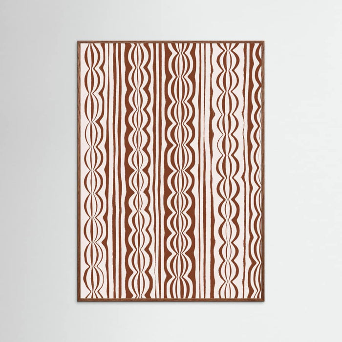 Rhythmic Waves Poster – poster and art print