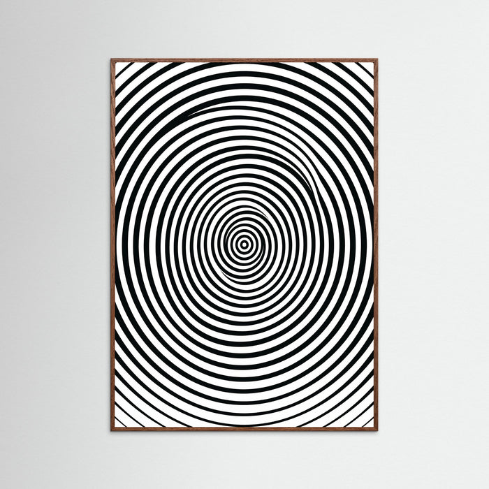 Oak Dark Rippling Contours