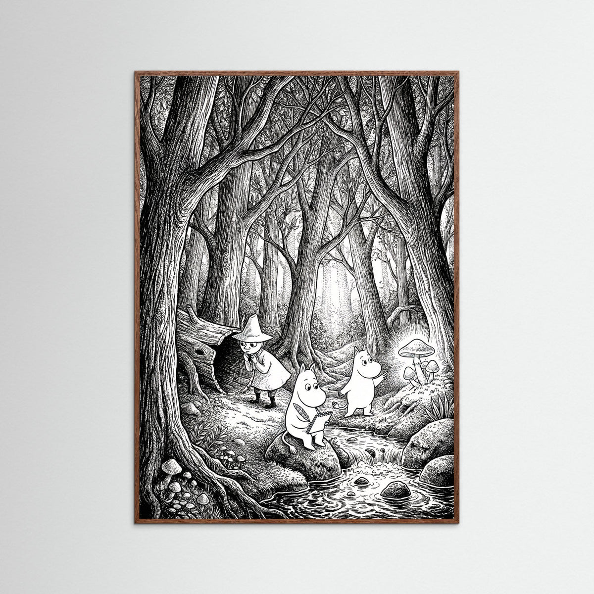 Oak Dark Rocky Shoreline Adventure