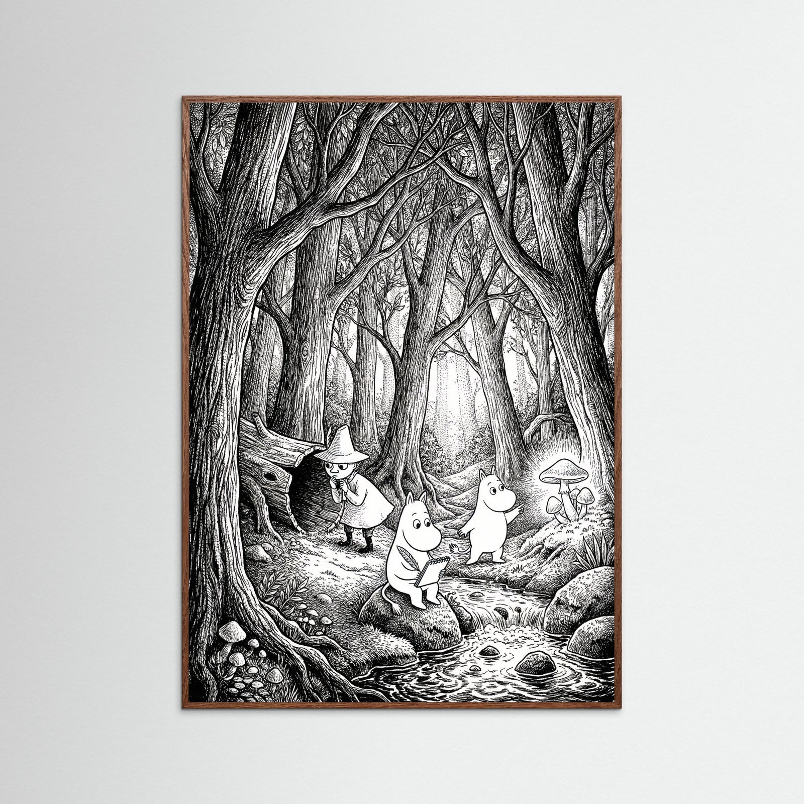 Oak Dark Rocky Shoreline Adventure