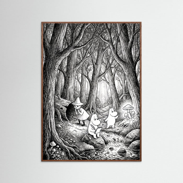 Oak Dark Rocky Shoreline Adventure