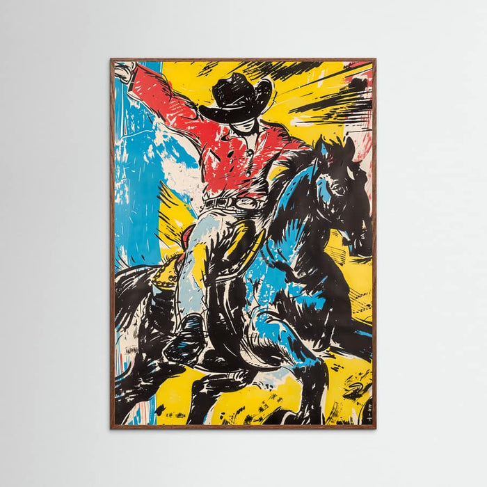 Rodeo Poster – Poster und Kunstdruck