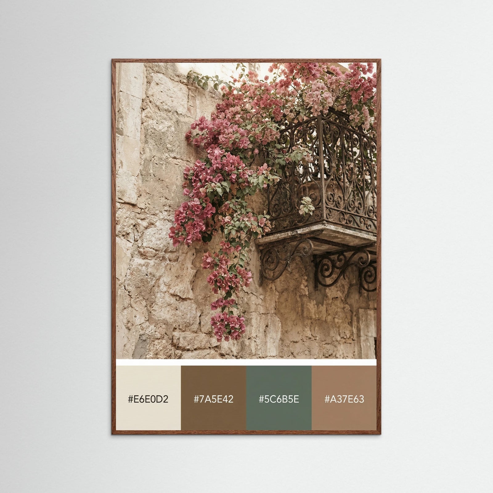 Oak Dark Rustic Entrance