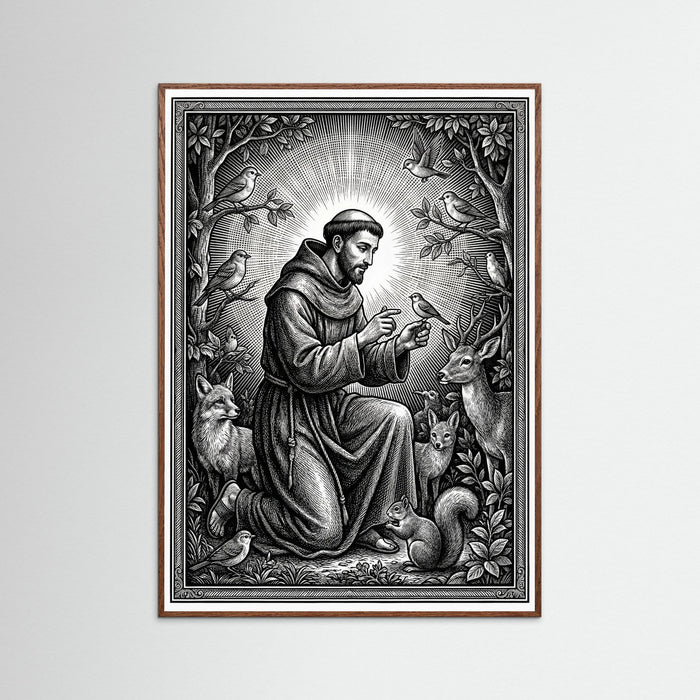 Oak Dark Sacred Guadalupe Vision