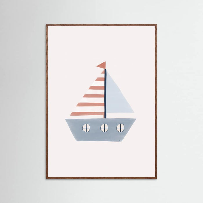 Sailing Boat Poster – plakat og kunsttryk