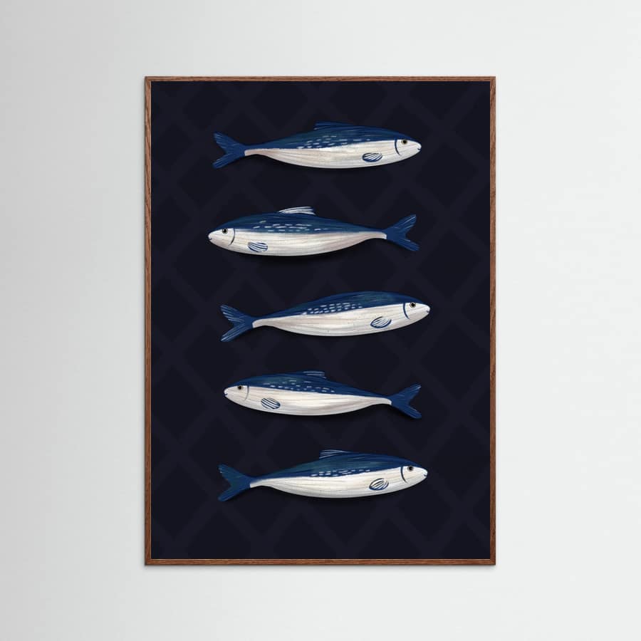 Affiche Sardines – affiche et impression d’art