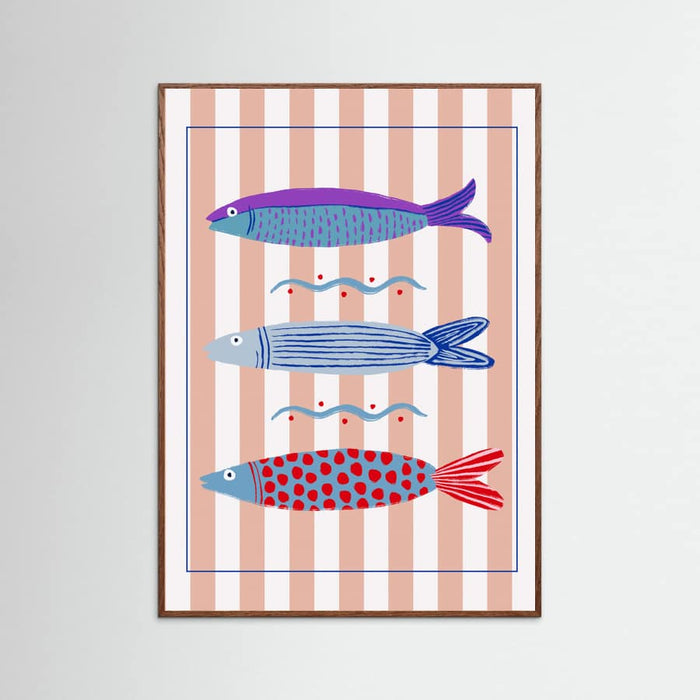 Sardines Poster – poster and art print