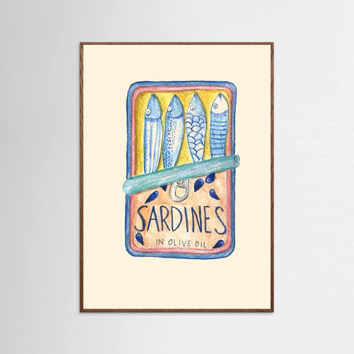 Sardines Poster – Poster und Kunstdruck