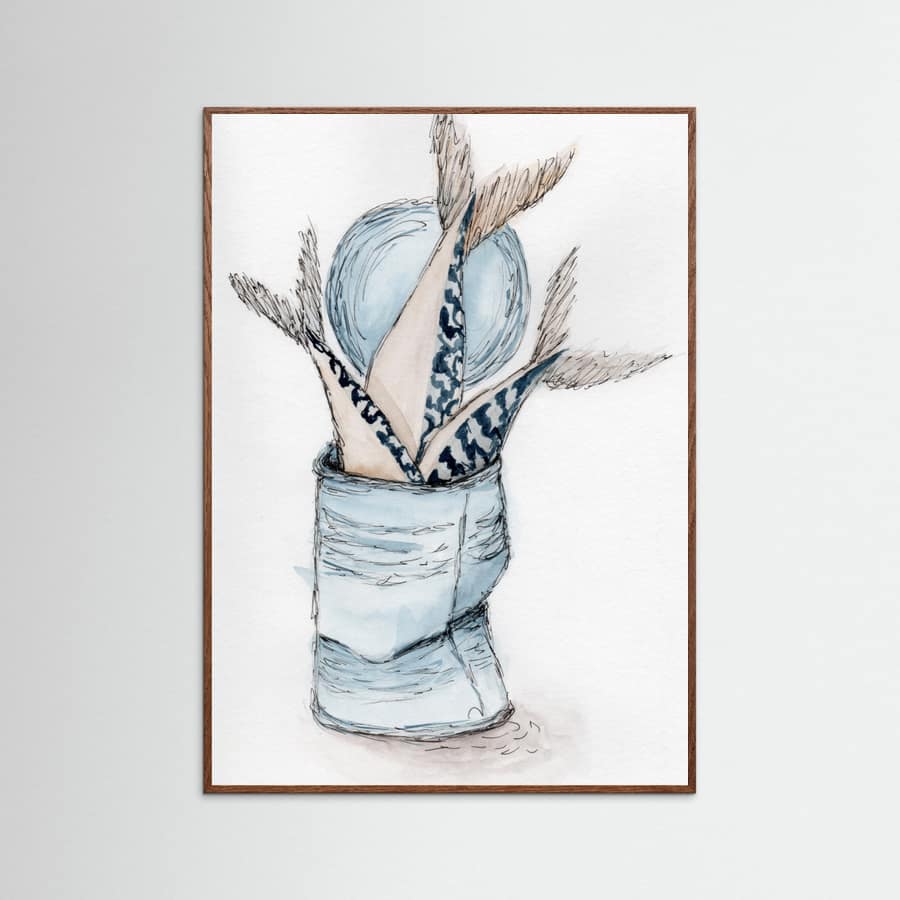 Sardines in a can Poster – poster and art print