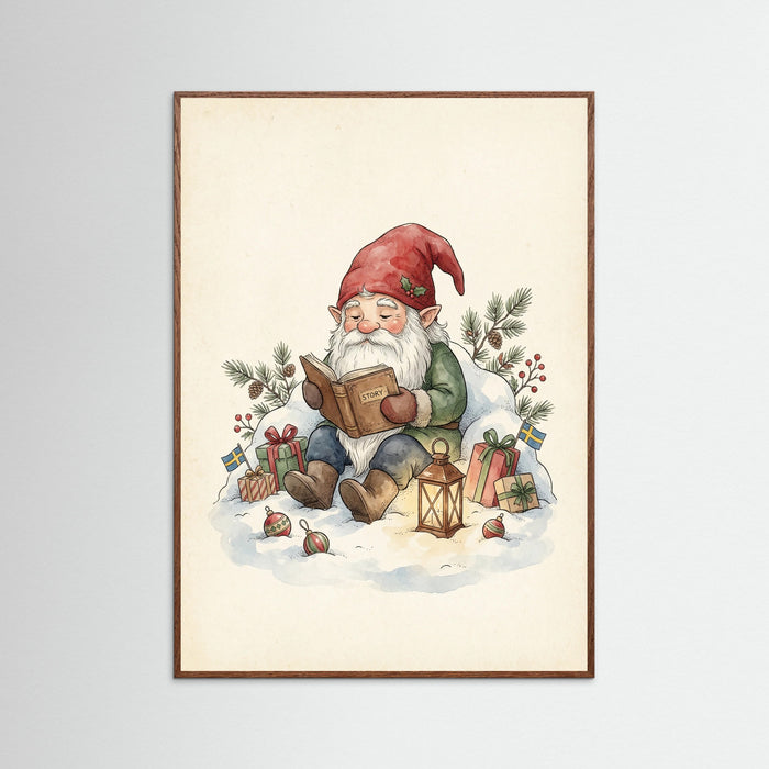 Oak Dark Scandinavian Holiday Gnomes