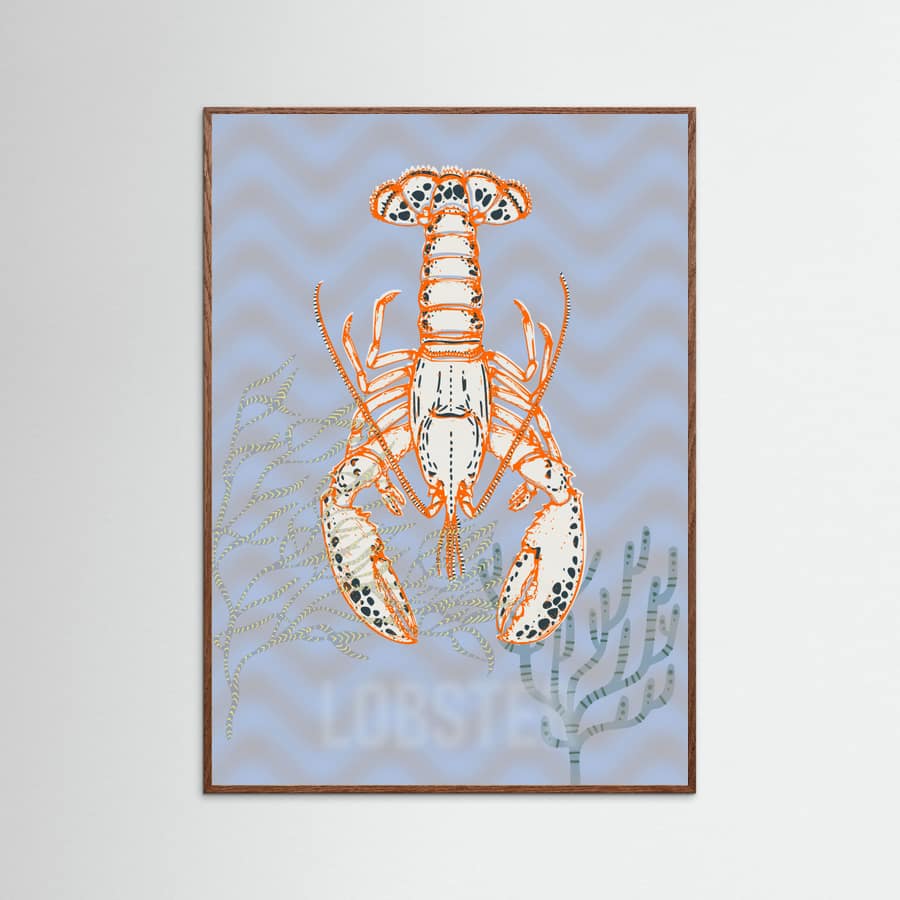 Póster Sea life lobster Neptune's joy – póster e impresión artística