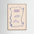 Seafoodmarket -juliste – juliste ja taidepainatus