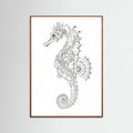 Seahorse 3 Poster – plakat og kunsttryk