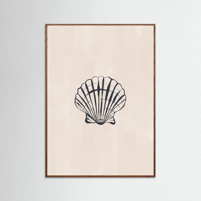 Seashell Poster – plakat og kunsttryk