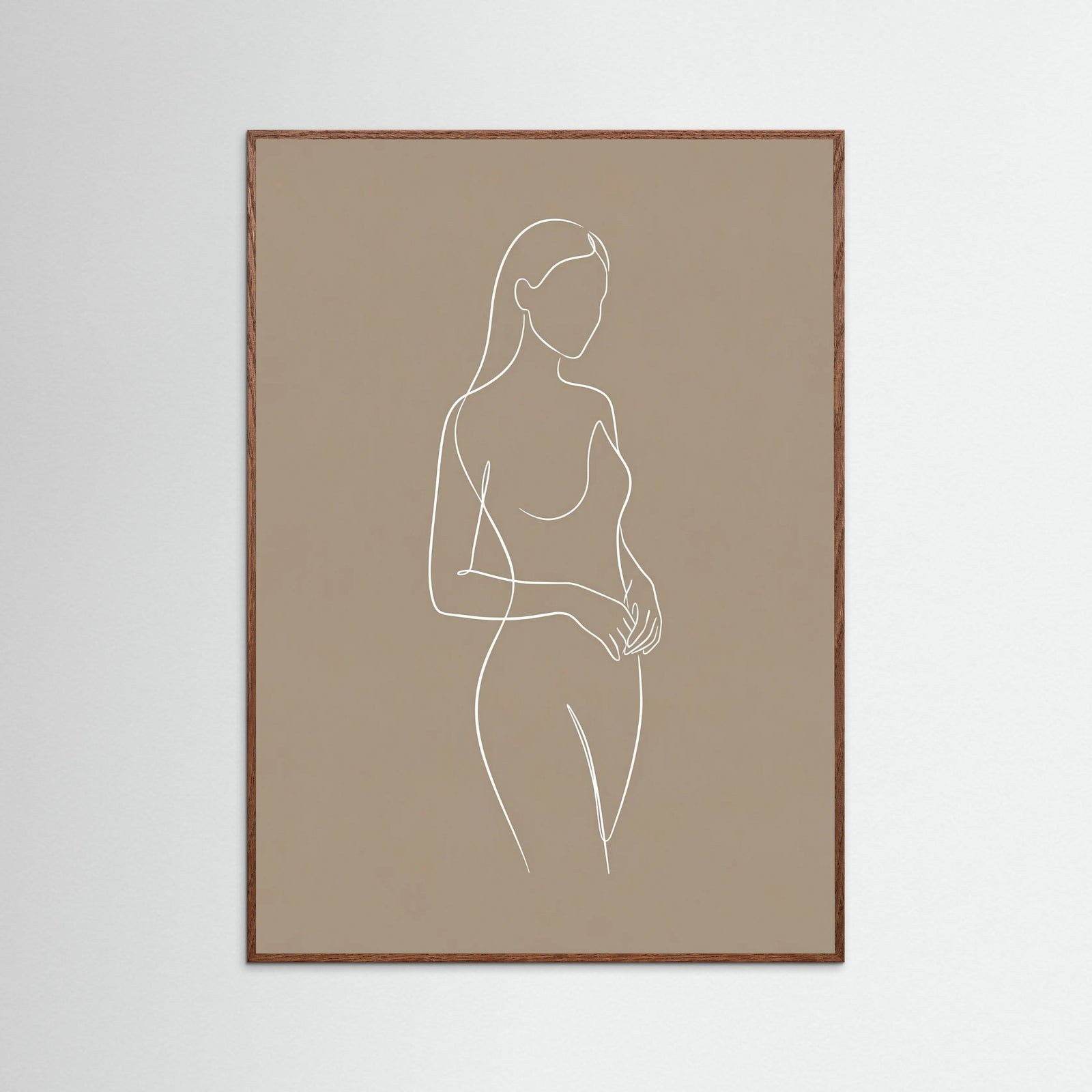 Oak Dark Seated Serenity Beige