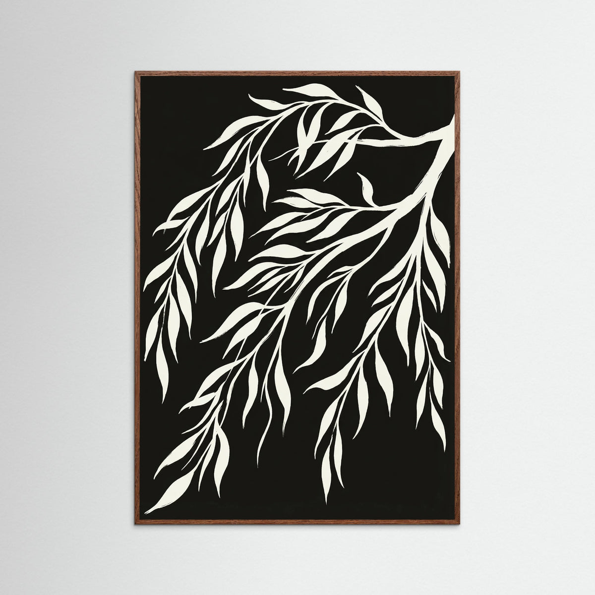 Oak Dark Serene Avian Forms