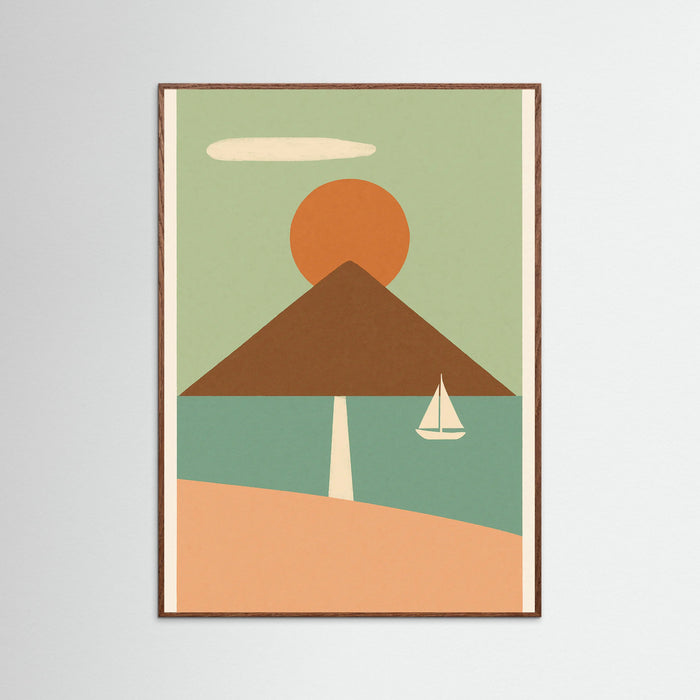 Oak Dark Serene Mountain Land