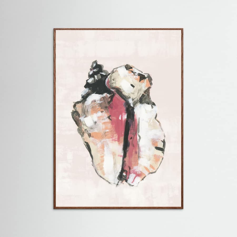 Shell Collector Art Print No 1 Poster – plakat og kunsttryk