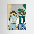 Side by Side Poster – plakat og kunsttryk
