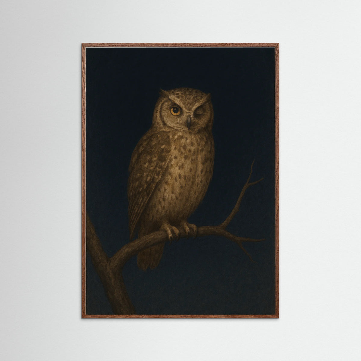 Oak Dark Silent Watcher