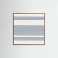Simple Blue Lines Pattern Poster – poster en kunstdruk