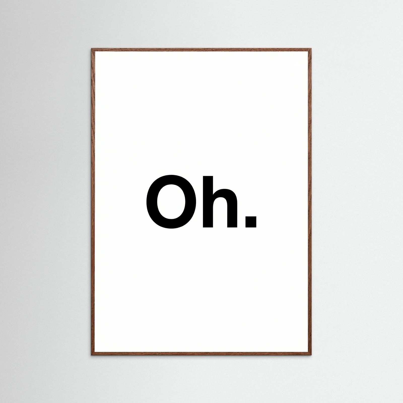 Oak Dark Simple Utterance