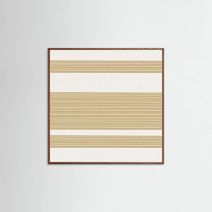 Poster Simple Yellow Lines Pattern – poster e stampa artistica