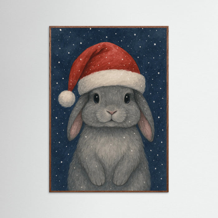 Oak Dark Snowy Bunny