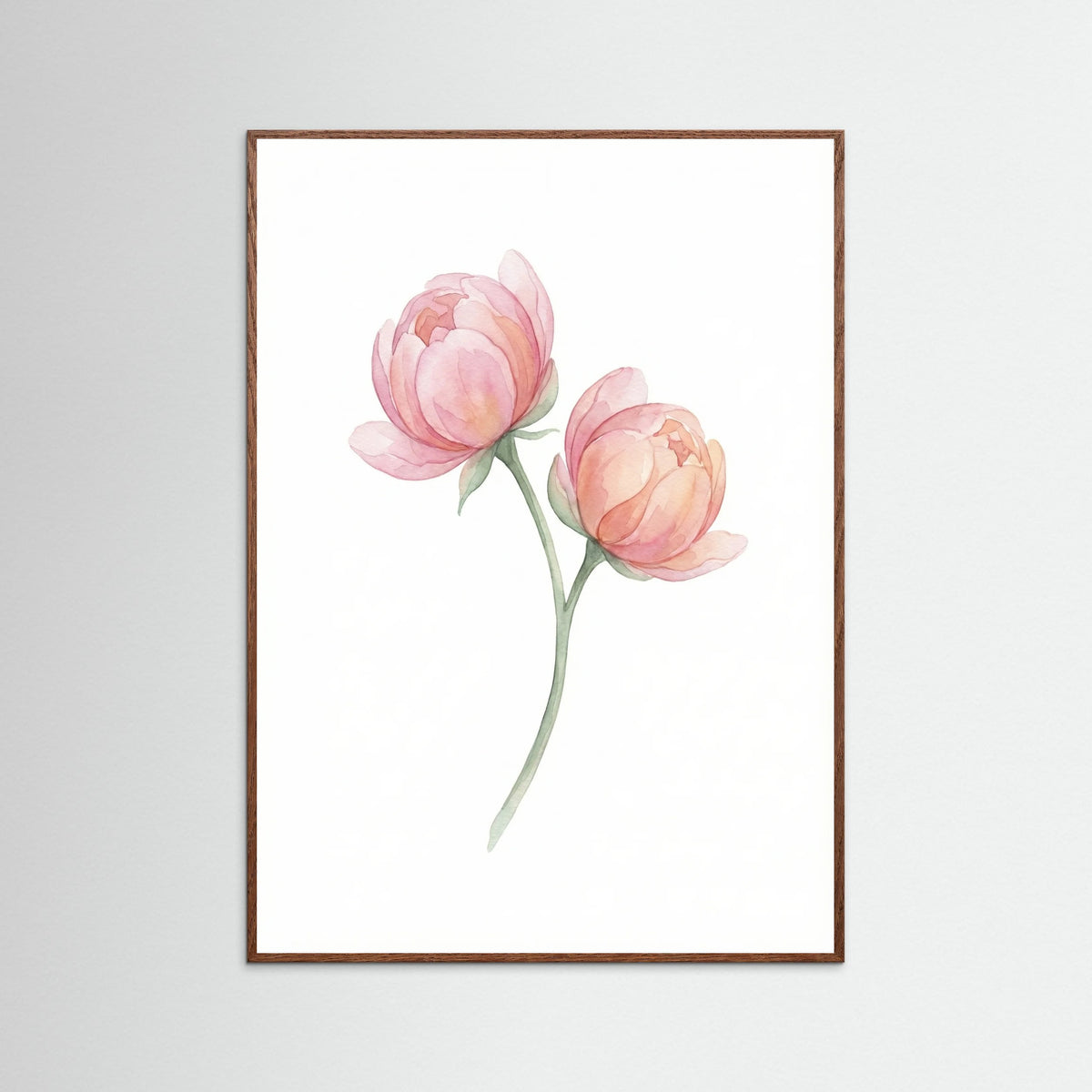 Oak Dark Soft Petal Bloom