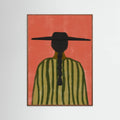 Oak Dark Southwester Woman No.2 Poster
