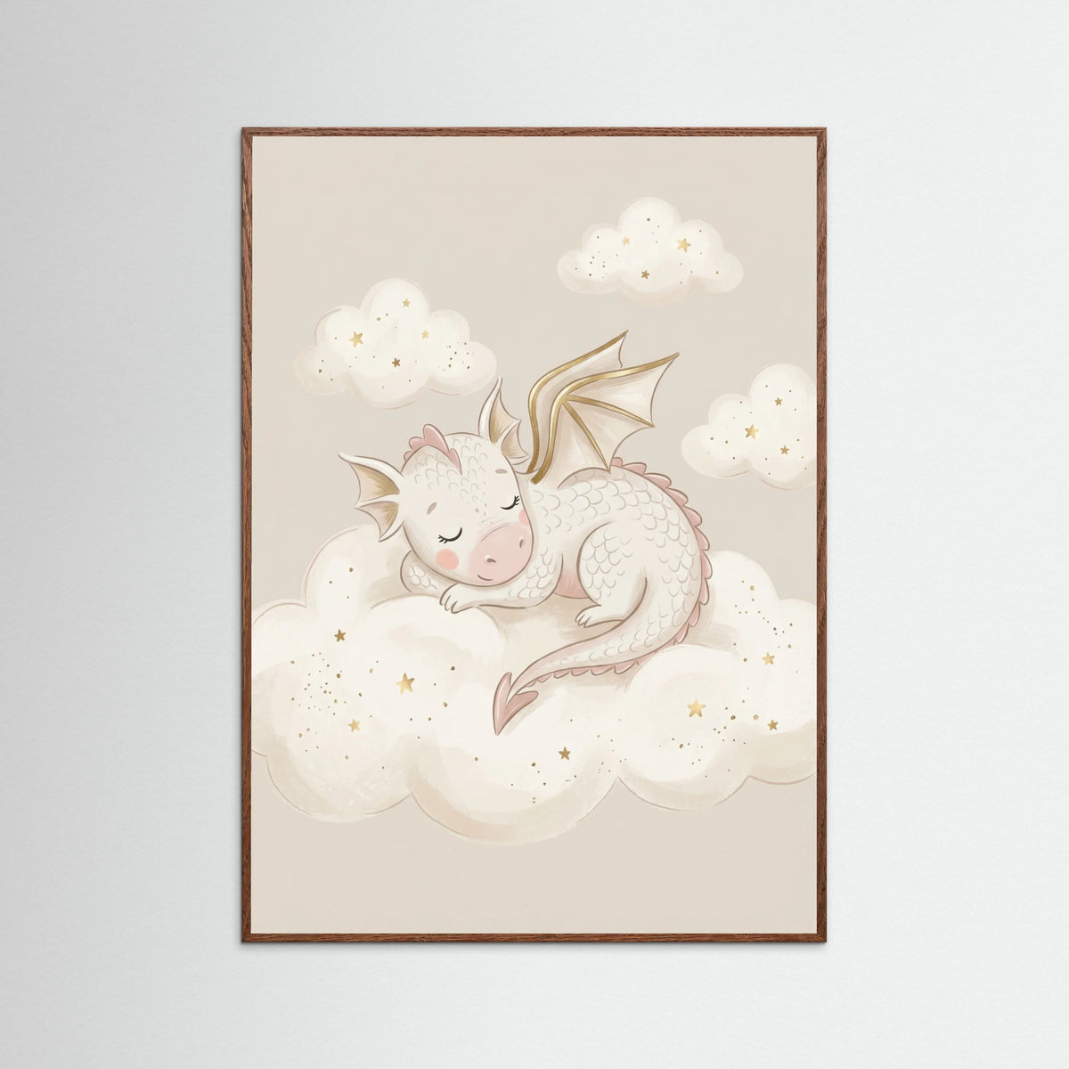 Oak Dark Sparkling Unicorn Dream