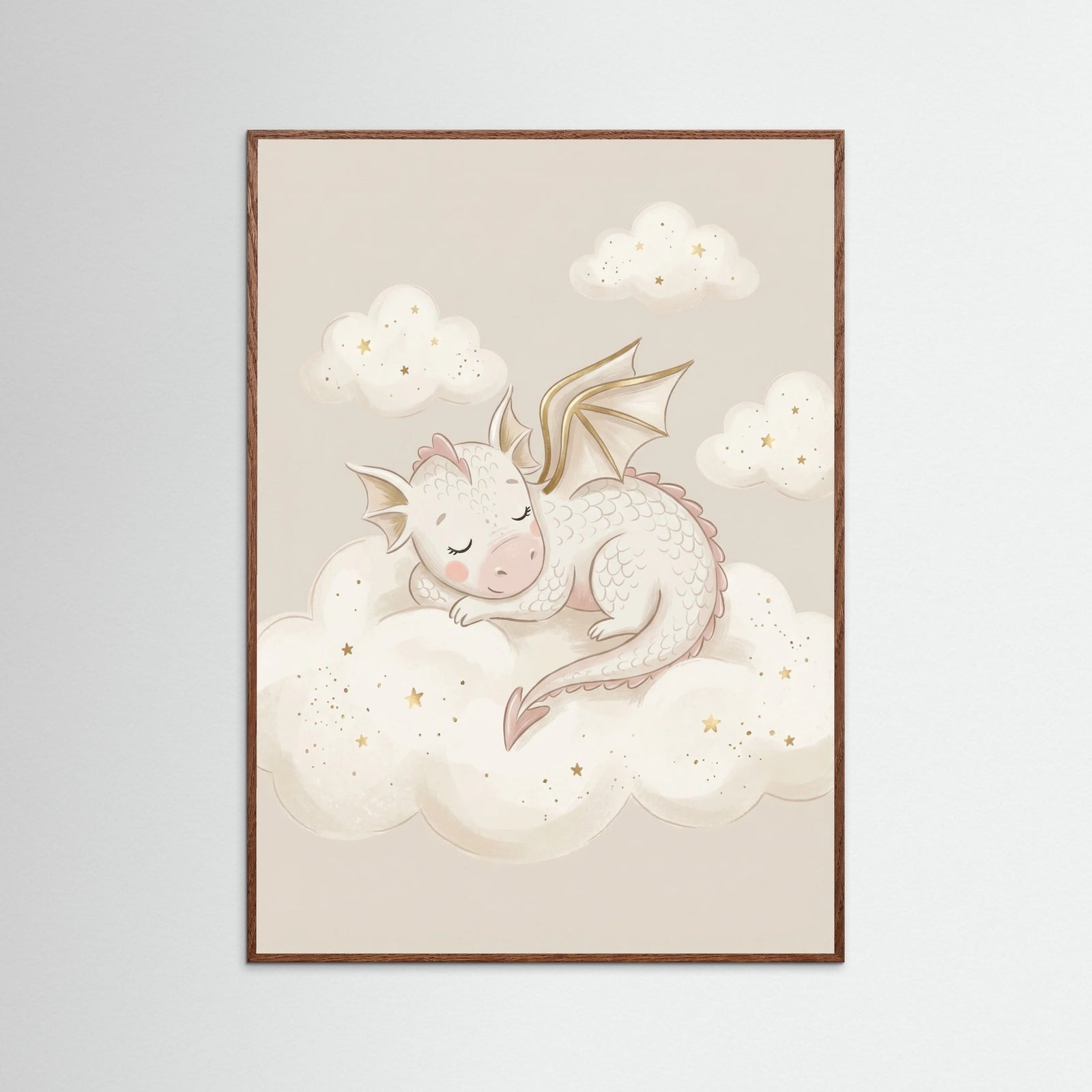 Oak Dark Sparkling Unicorn Dream