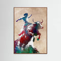 Plakat Sport Rodeo 1 – plakat i druk artystyczny