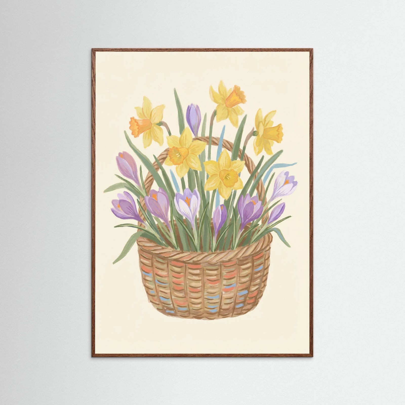 Oak Dark Spring Bloom