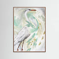 Spring Egret Poster – poster och konsttryck