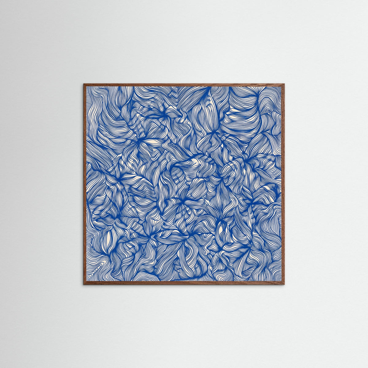 Oak Dark Square Azure Currents