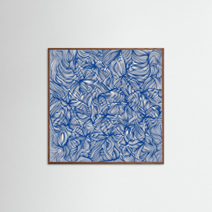 Oak Dark Square Azure Currents