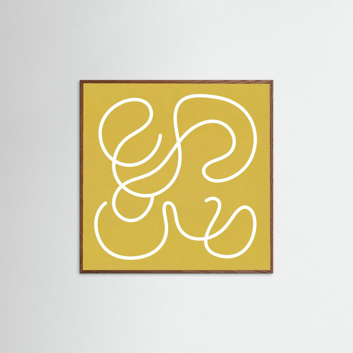 Oak Dark Square Curved Form