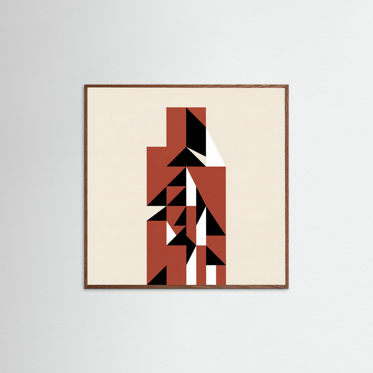 Oak Dark Square Desert Arch