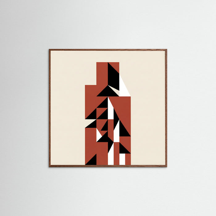 Oak Dark Square Desert Arch