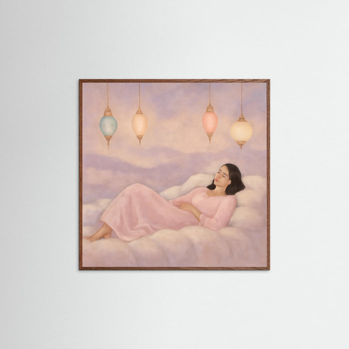 Oak Dark Square Dreamy Repose
