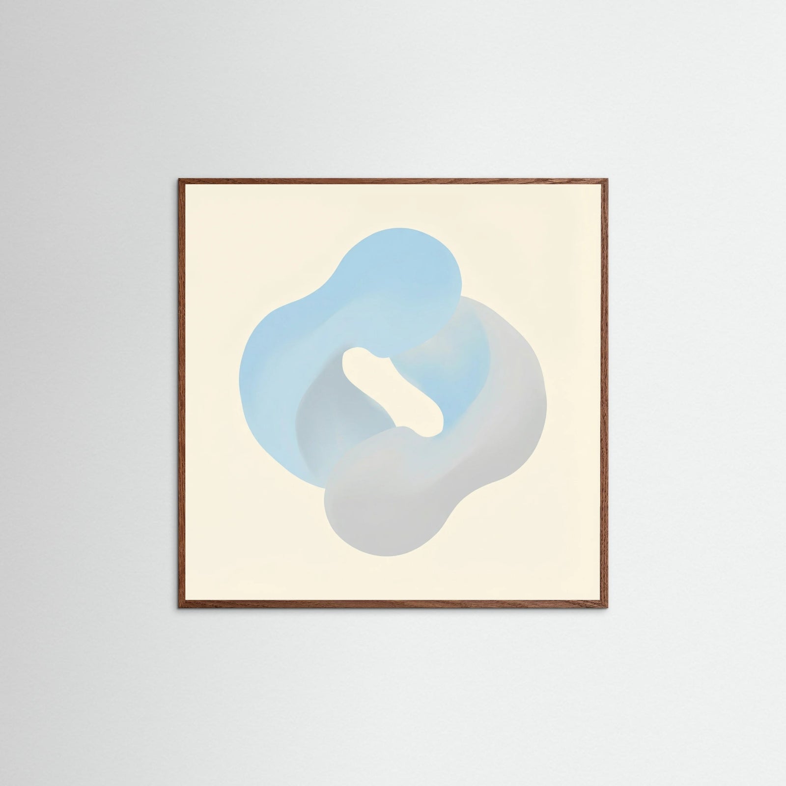 Oak Dark Square Ethereal Blush