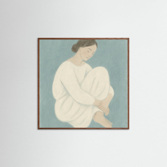 Oak Dark Square Gentle Pause