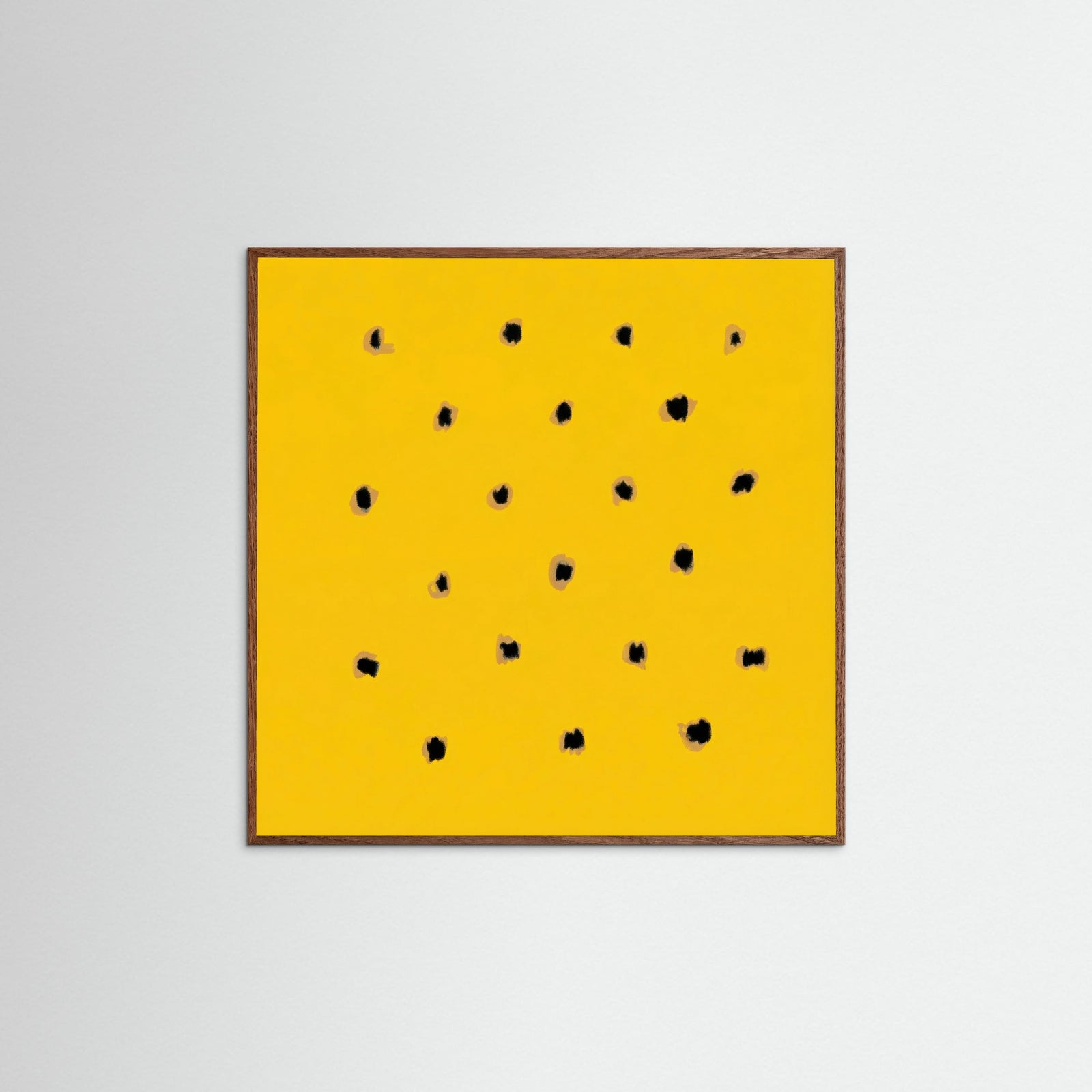 Oak Dark Square Golden Speckles