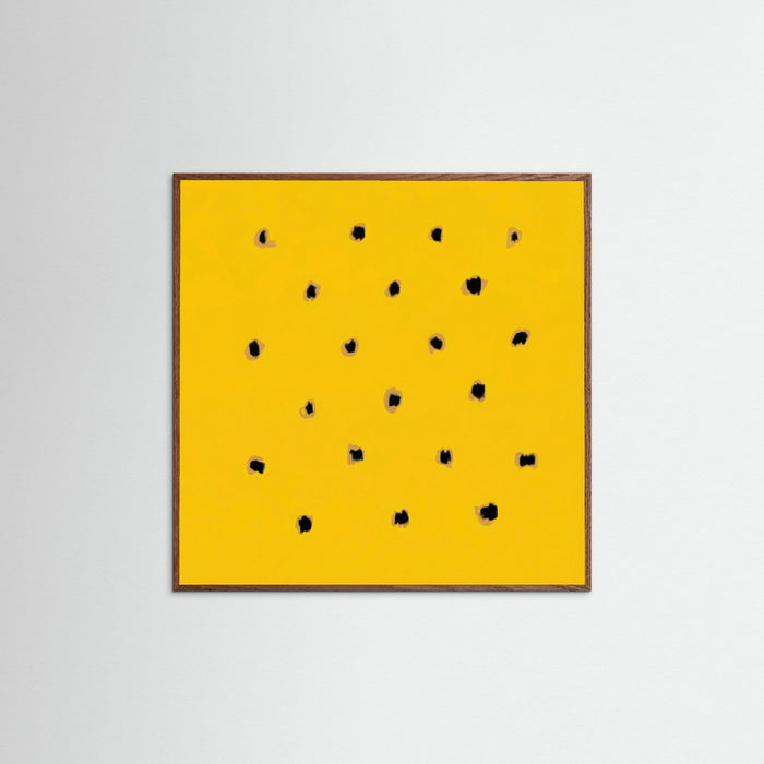 Oak Dark Square Golden Speckles