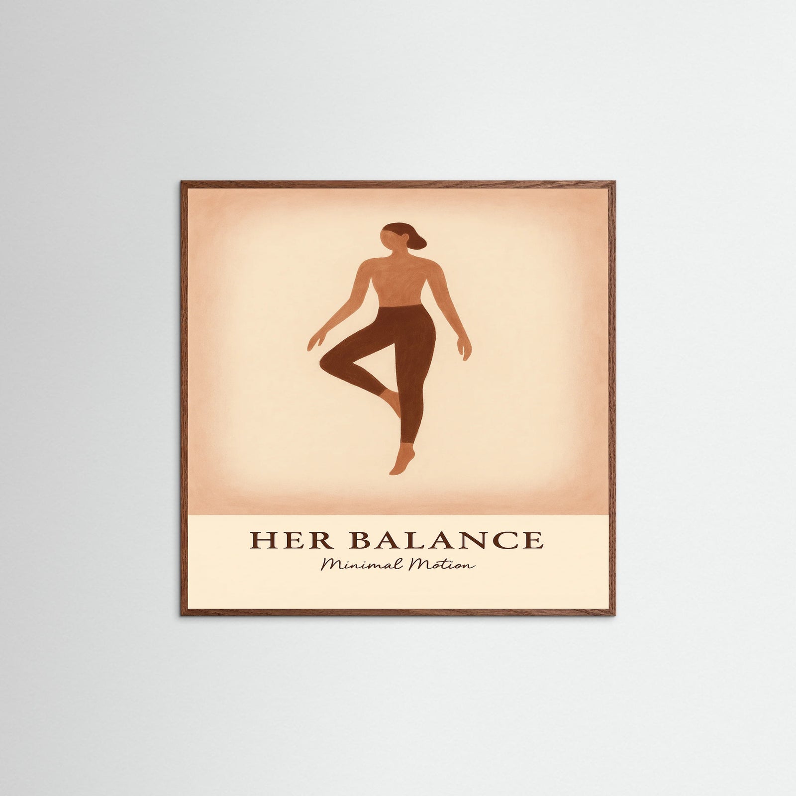 Oak Dark Square Her balance