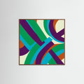 Oak Dark Square Layered Color Forms