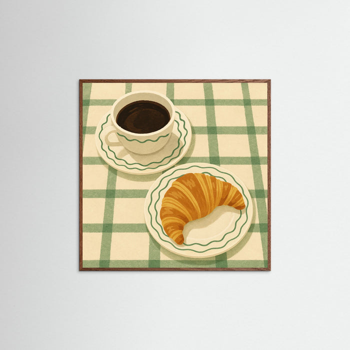 Oak Dark Square Morning Indulgence