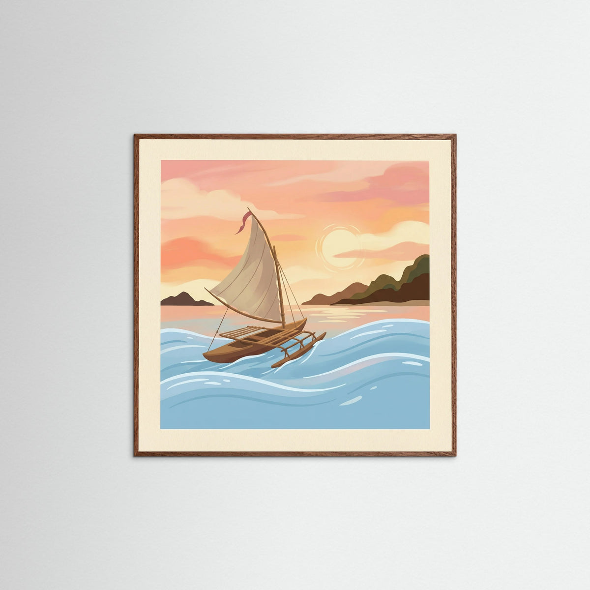 Oak Dark Square Oceanic Spirit