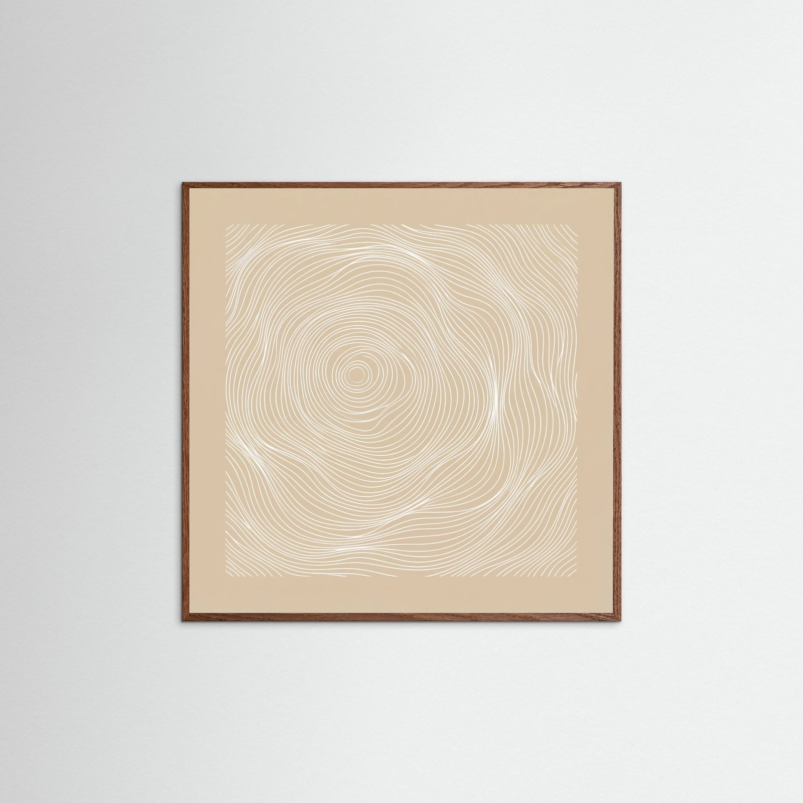 Oak Dark Square Organic Echoes